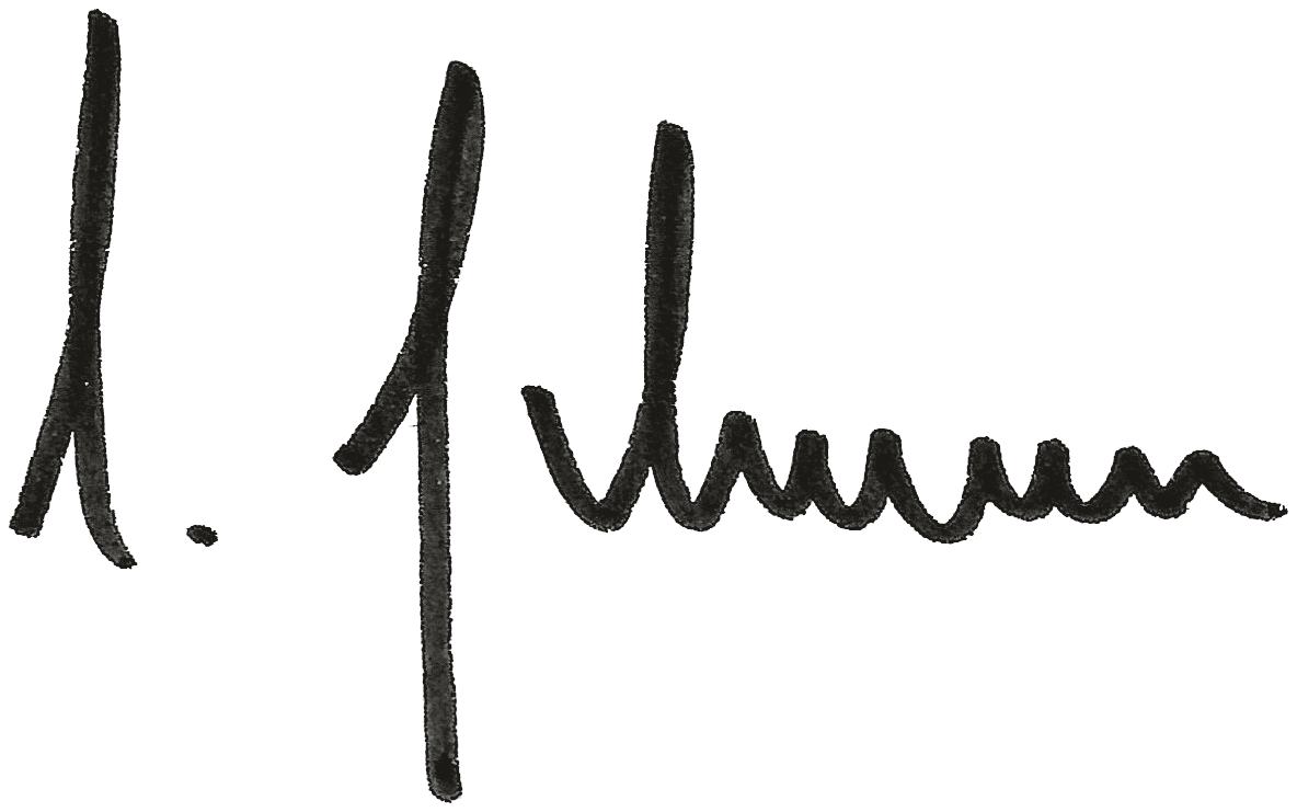 Unterschrift Andreas Schnee